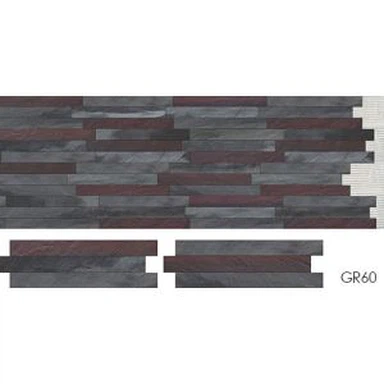 Ġnien fil-beraħ ħajt dekorattiv Stone u taraġ Stone